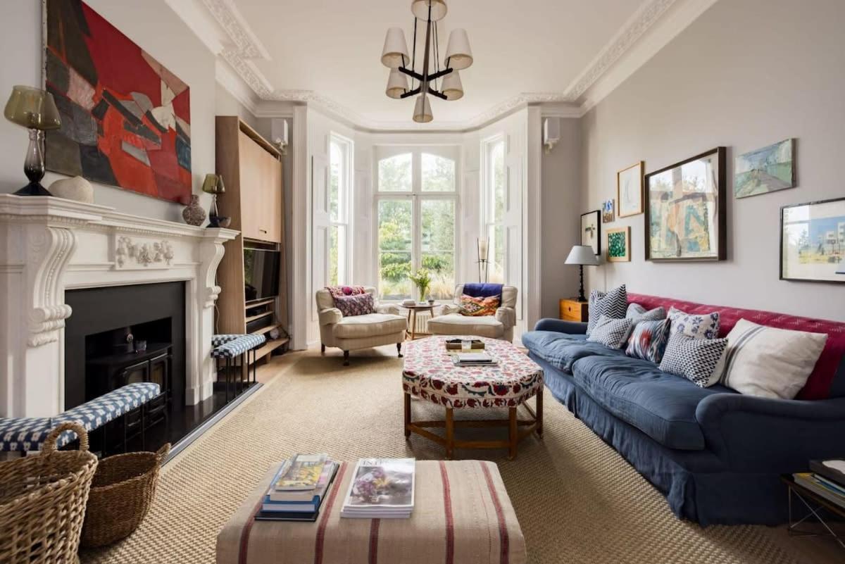 Elegant Primrose Hill Townhouse With Garden Villa London Exterior photo