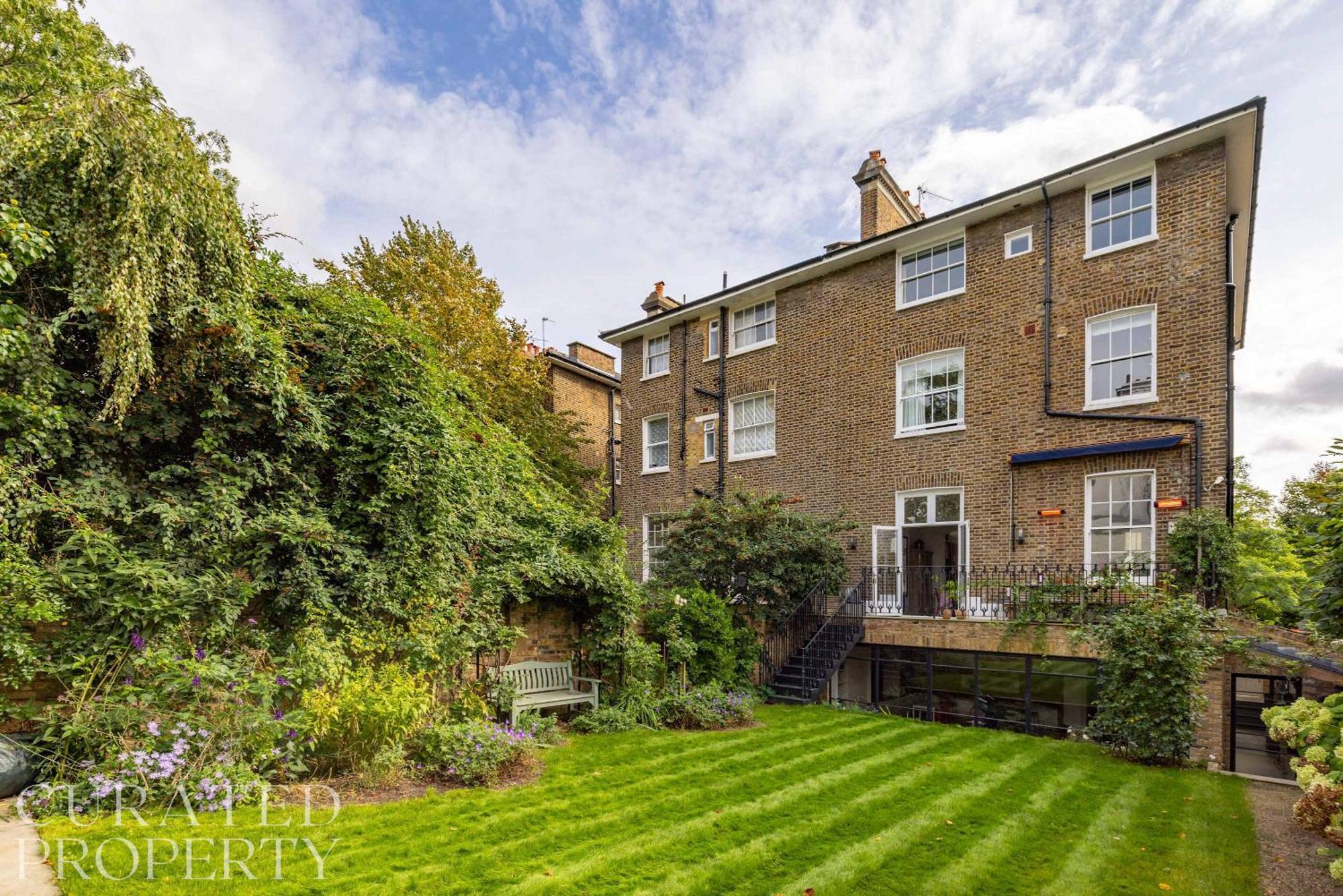 Elegant Primrose Hill Townhouse With Garden Villa London Exterior photo